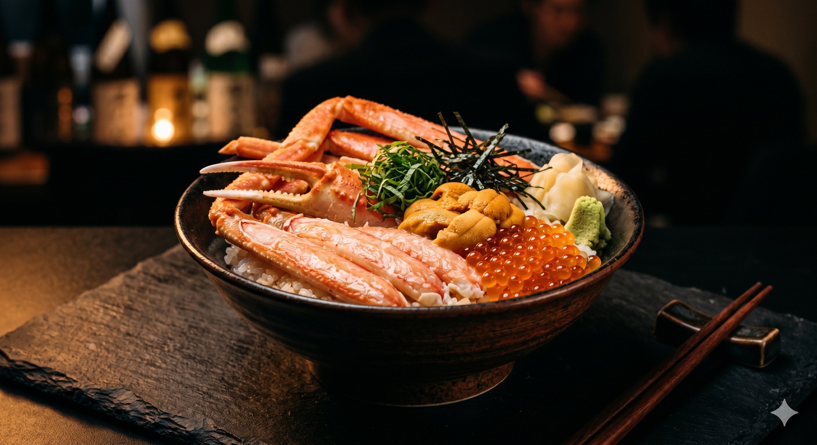 蟹海鮮丼の写真